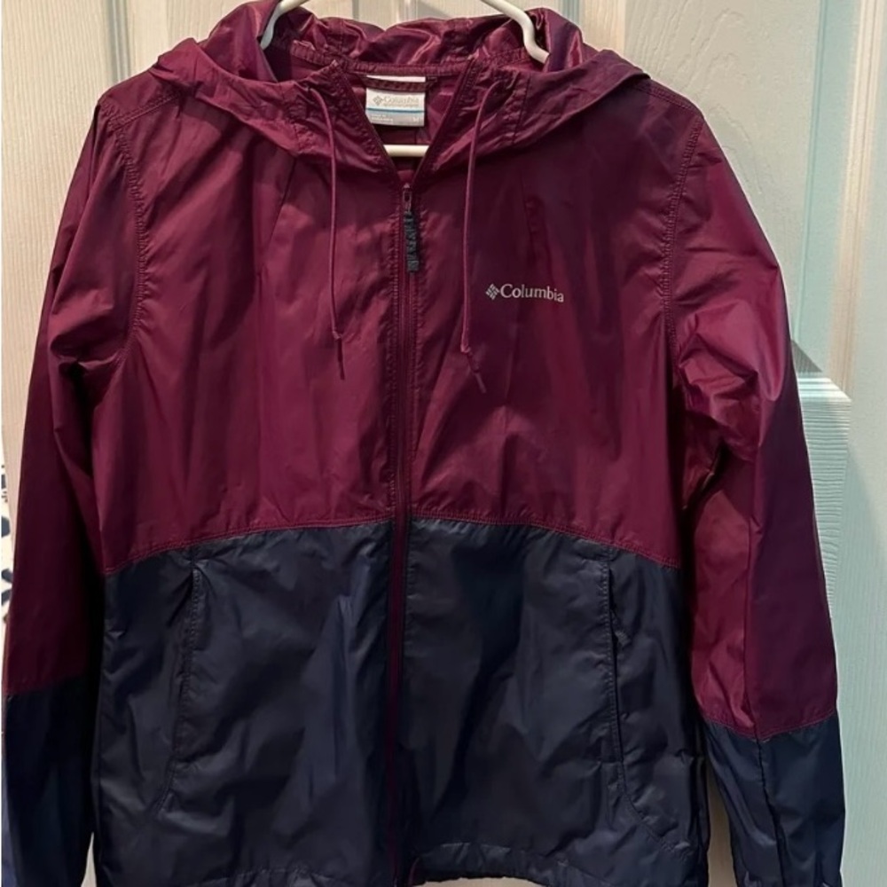 Columbia Burgundy and Navy Jacket